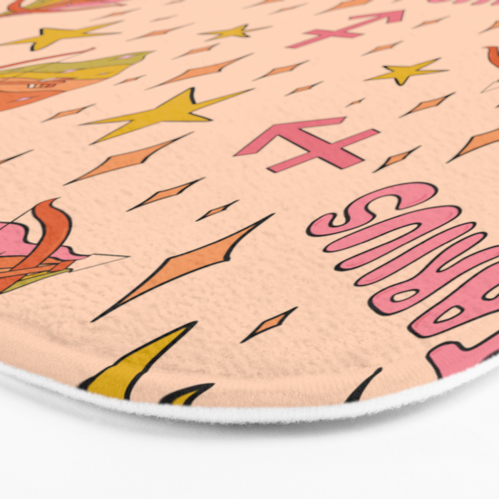 Sagittarius Print Bath Mat Gallery Image 3