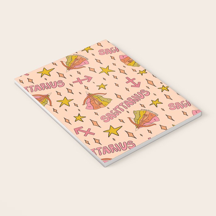 Sagittarius Print Notebook Gallery Image 3