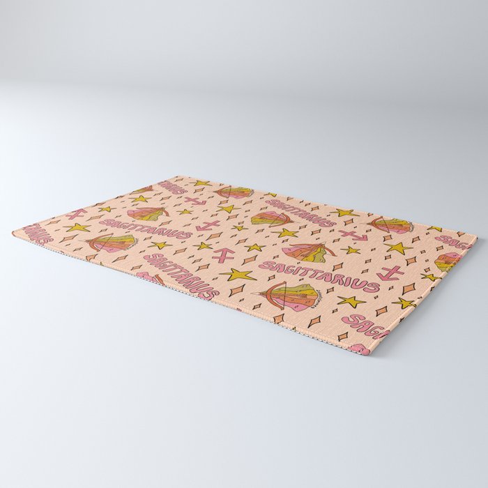 Sagittarius Print Rug Gallery Image 3