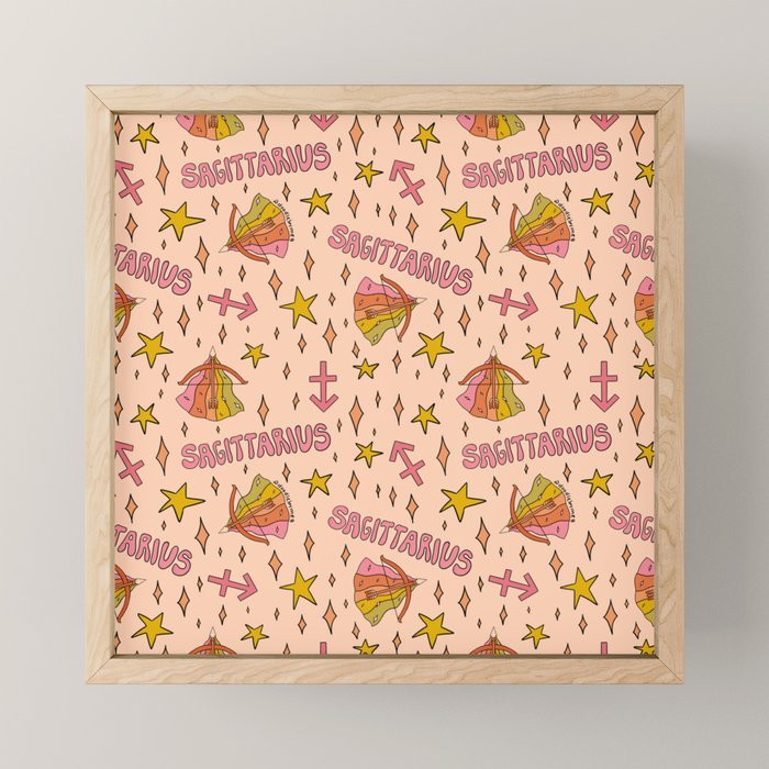 Sagittarius Print Mini Art Print Gallery Image 1