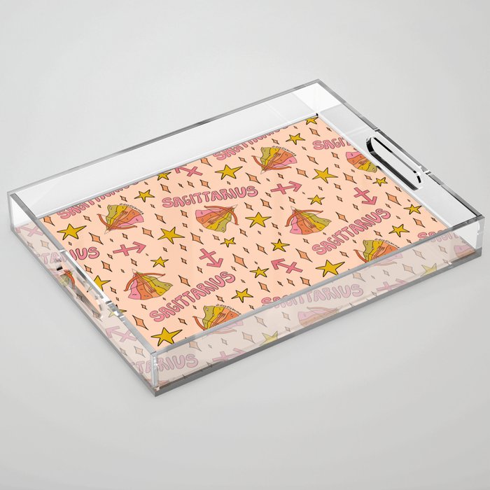 Sagittarius Print Acrylic Tray Gallery Image 1