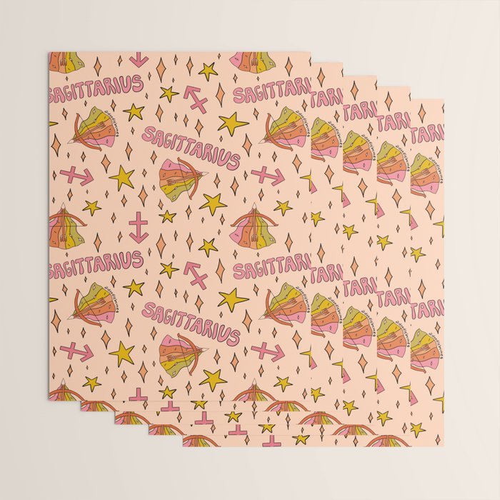 Sagittarius Print Wrapping Paper Gallery Image 3