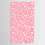 Excavated Dinosaur Fossils in Candy Pink Tablecloth Gallery Image 2
