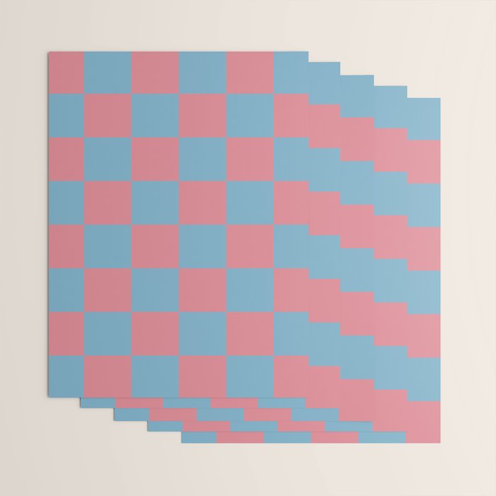 Cool Eclectic Revival Checks Wrapping Paper Gallery Image 3