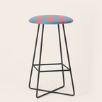 Cool Eclectic Revival Checks Stool Gallery Image 1