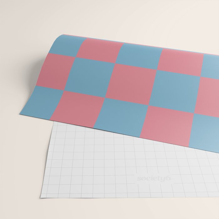 Cool Eclectic Revival Checks Wrapping Paper Gallery Image 2