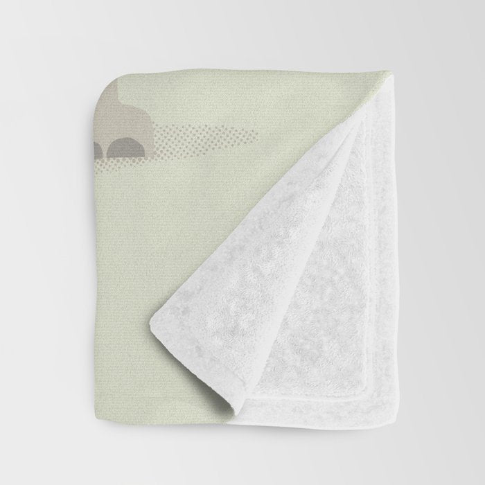 Whimsical Rhinoceros Throw Blanket Gallery Image 3
