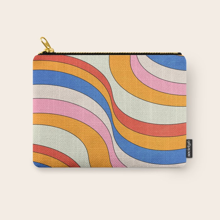 Retro Waves Carry All Pouch Gallery Image 1