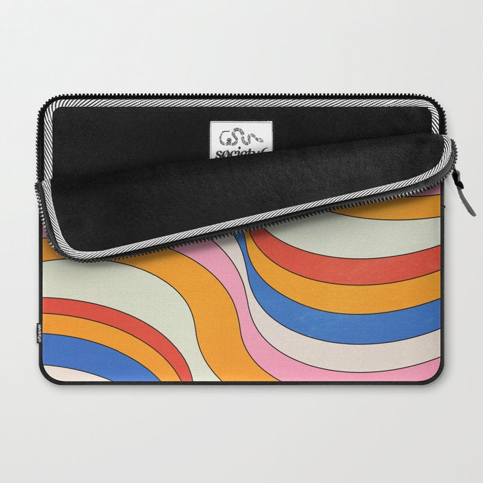 Retro Waves Laptop Sleeve Gallery Image 2