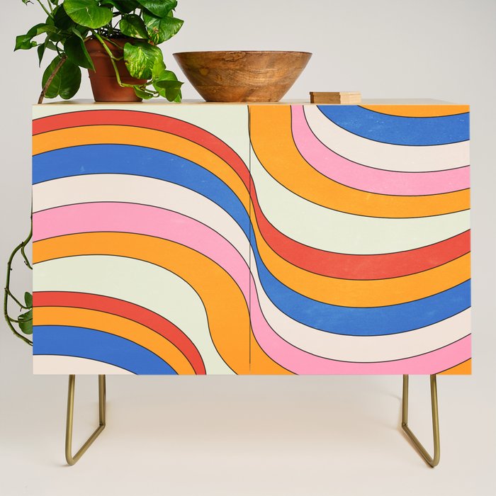 Retro Waves Credenza Gallery Image 1