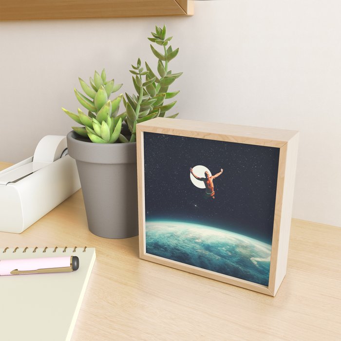 Returning to Earth with a will to Change Mini Art Print Gallery Image 2