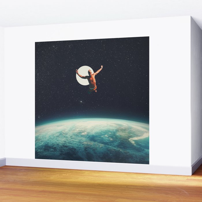 Returning to Earth with a will to Change Wall Mural Gallery Image 2
