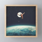 Returning to Earth with a will to Change Mini Art Print Gallery Image 1