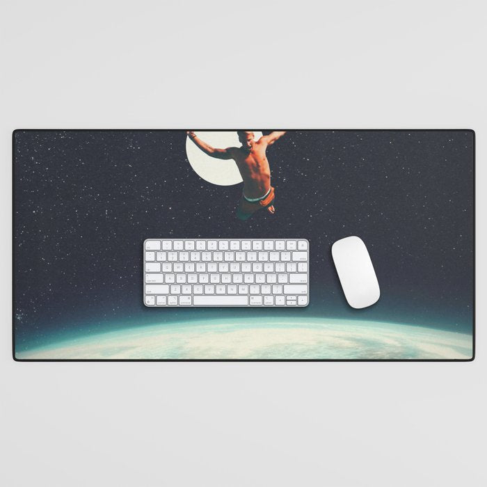 Returning to Earth with a will to Change Desk Mat Gallery Image 1