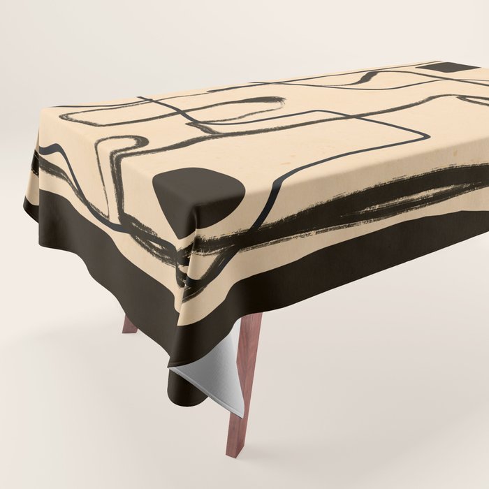 Abstract line art 133 Tablecloth Gallery Image 1