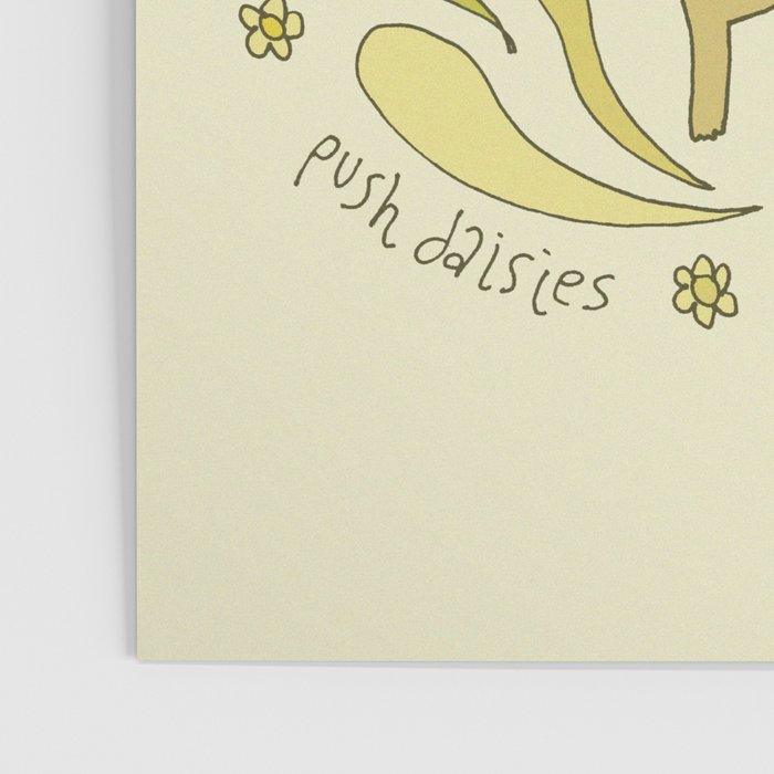 push daisies skate // retro surf art by surfy birdy Poster Gallery Image 3
