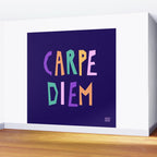Carpe Diem lettering Wall Mural Gallery Image 2