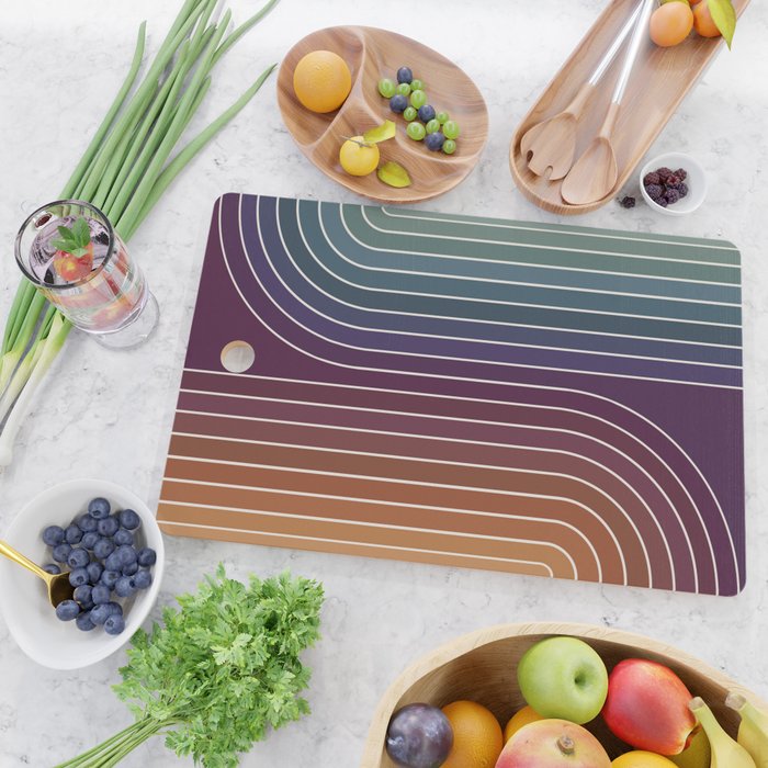 Gradient Curvature X Cutting Board Gallery Image 2