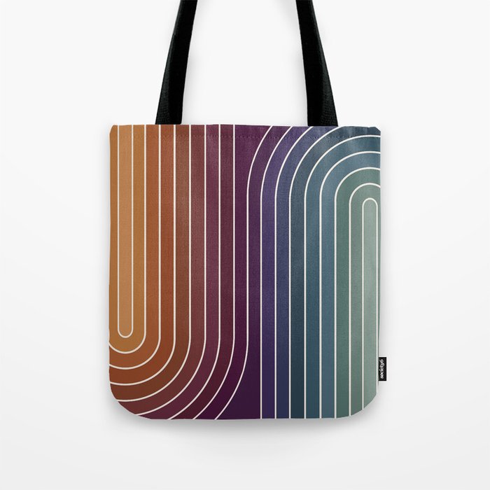 Gradient Curvature X Tote Bag Gallery Image 1