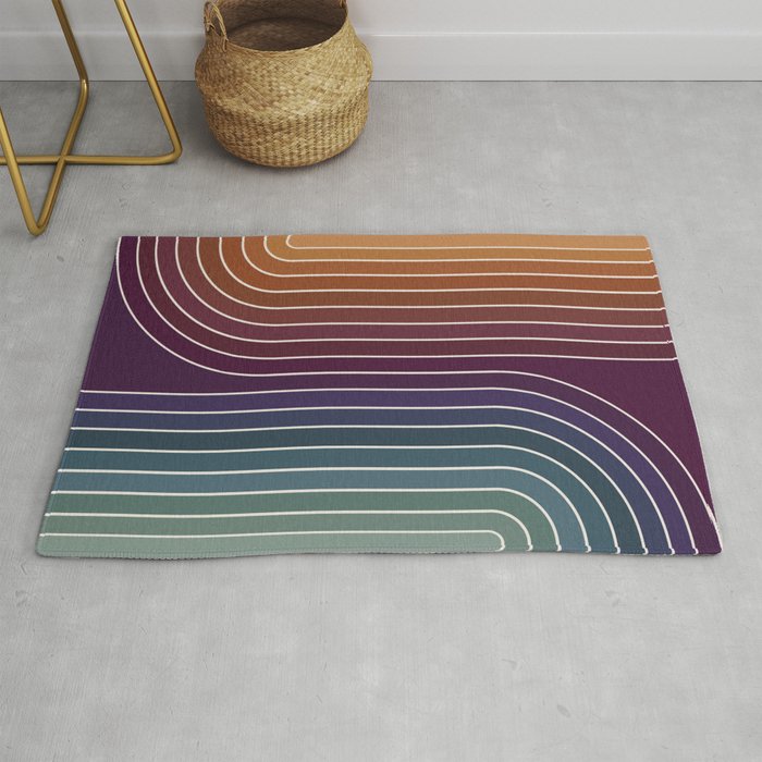Gradient Curvature X Rug Gallery Image 1