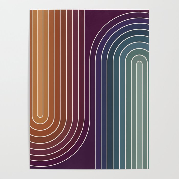 Gradient Curvature X Poster Gallery Image 1