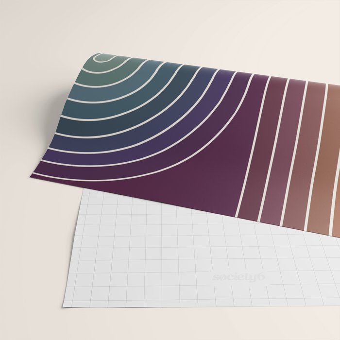 Gradient Curvature X Wrapping Paper Gallery Image 2