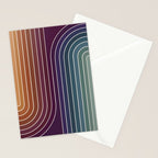 Gradient Curvature X Stationery Card Gallery Image 2
