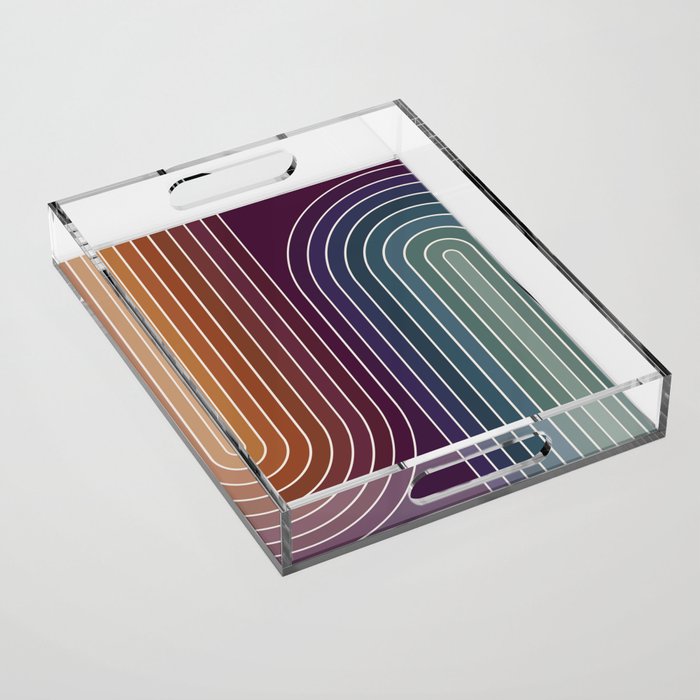 Gradient Curvature X Acrylic Tray Gallery Image 1