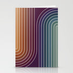 Gradient Curvature X Stationery Card Gallery Image 2