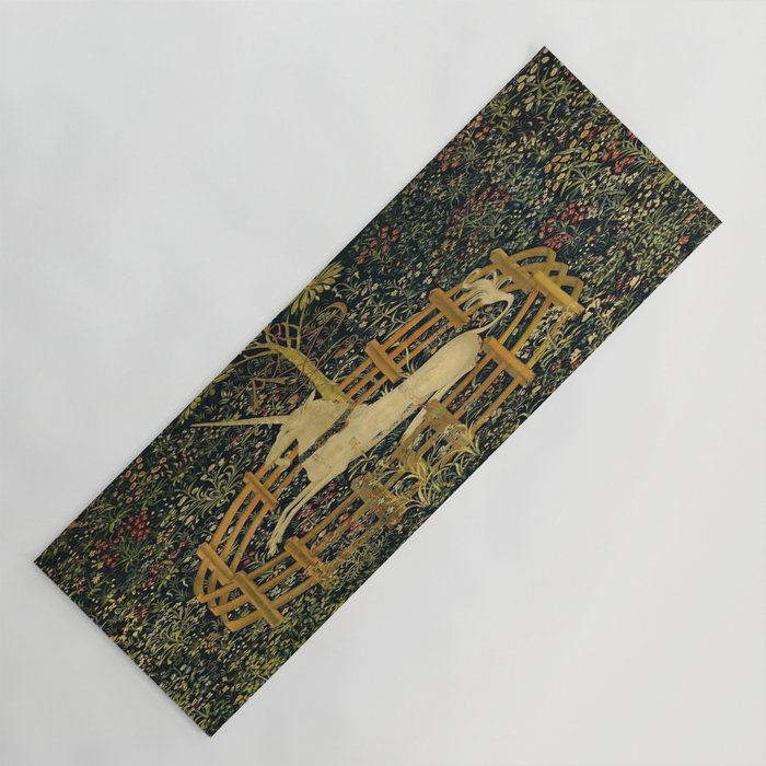 The Unicorn in Captivity Yoga Mat Gallery Image 1