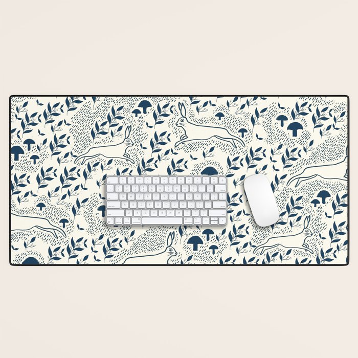 Moonshine Bunny Desk Mat Gallery Image 1