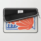 Coral Flowers & Ferns Laptop Sleeve Gallery Image 2