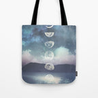 Rising Moon Tote Bag Gallery Image 1