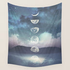 Rising Moon Wall Tapestry Gallery Image 4
