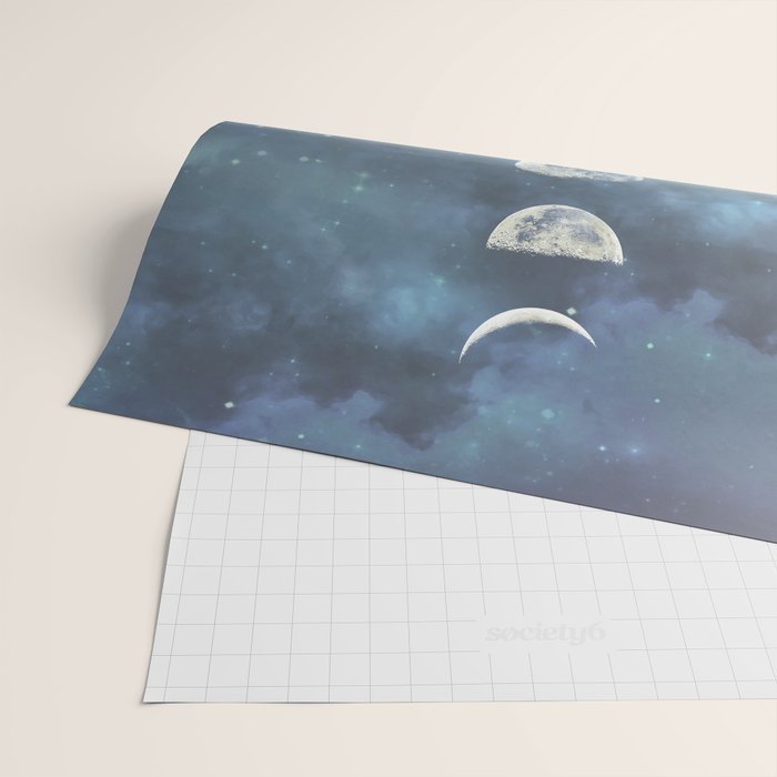 Rising Moon Wrapping Paper Gallery Image 2