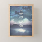 Rising Moon Mini Art Print Gallery Image 1