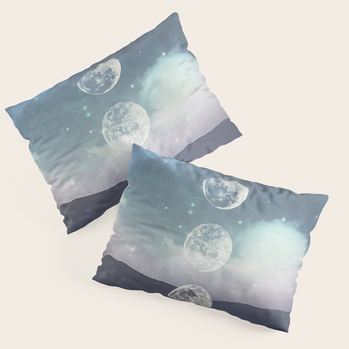 Rising Moon Pillow Sham Gallery Image 1