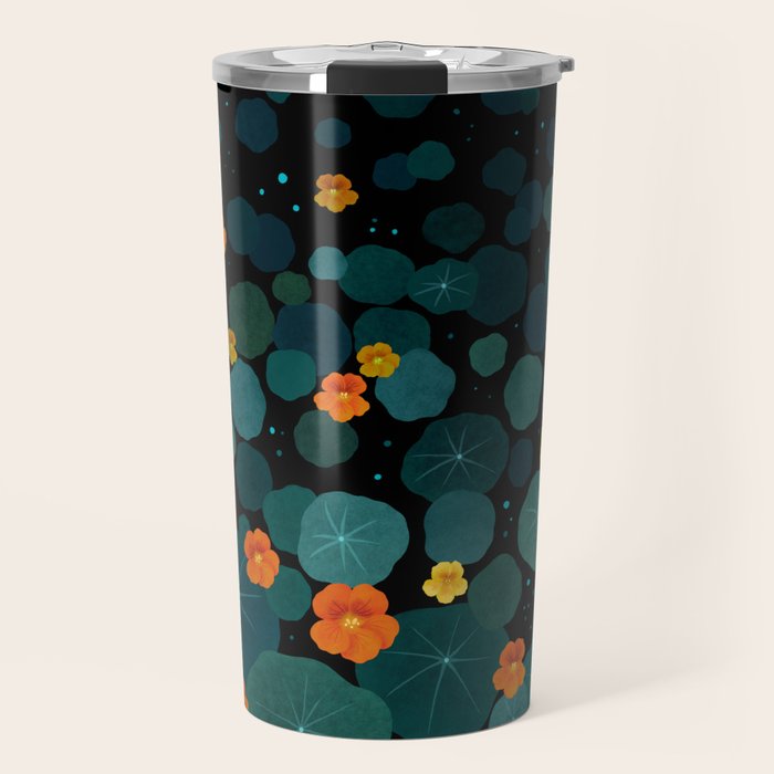 Nasturtium Garden Travel Mug Gallery Image 1