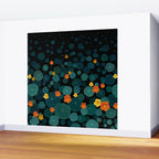 Nasturtium Garden Wall Mural Gallery Image 2