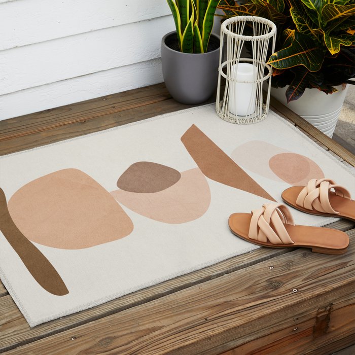 Balancing Elements II Outdoor Rug Gallery Image 2