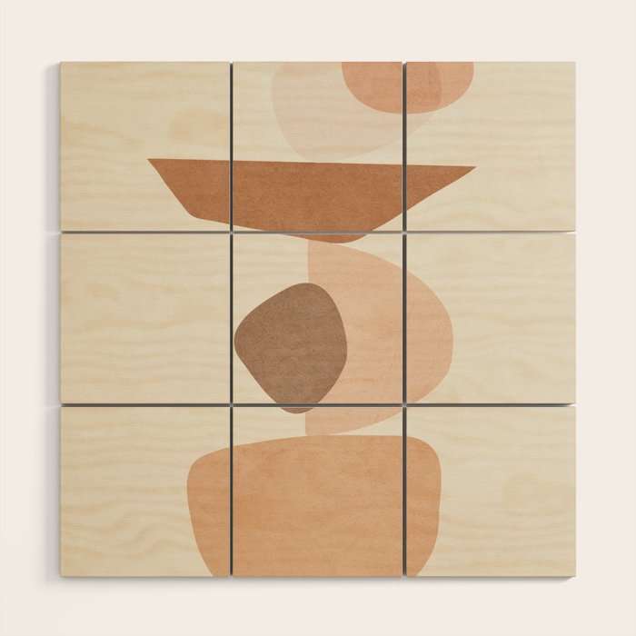 Balancing Elements II Wood Wall Art Gallery Image 1