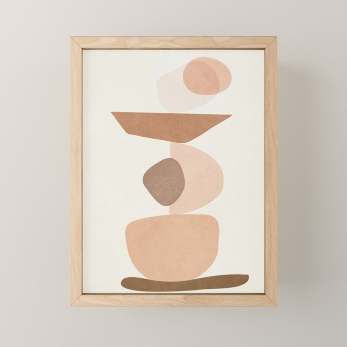 Balancing Elements II Mini Art Print Gallery Image 1