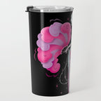 Feathers and Pearls Travel Mug Gallery Image 3
