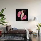 Feathers and Pearls Wood Wall Art Gallery Image 2