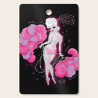 Feathers and Pearls Cutting Board Gallery Image 1