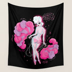 Feathers and Pearls Wall Tapestry Gallery Image 4