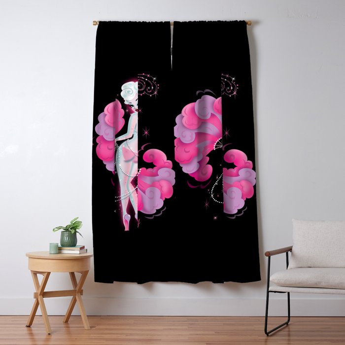 Feathers and Pearls Window Curtain Gallery Image 5
