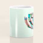 MELTING RUBIKS CUBE Coffee Mug Gallery Image 4