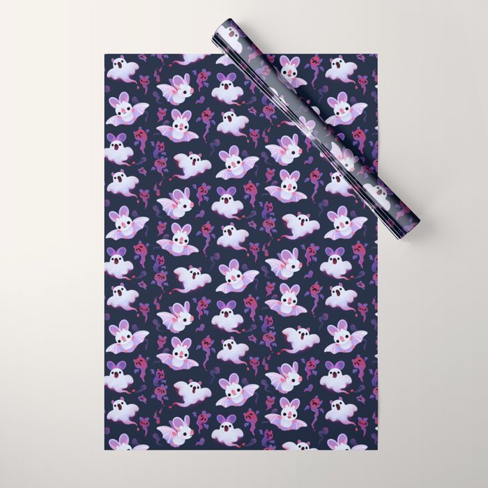 Ghost bat Wrapping Paper Gallery Image 1