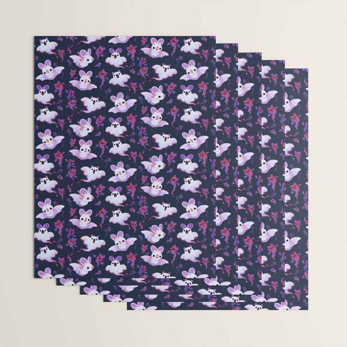 Ghost bat Wrapping Paper Gallery Image 3